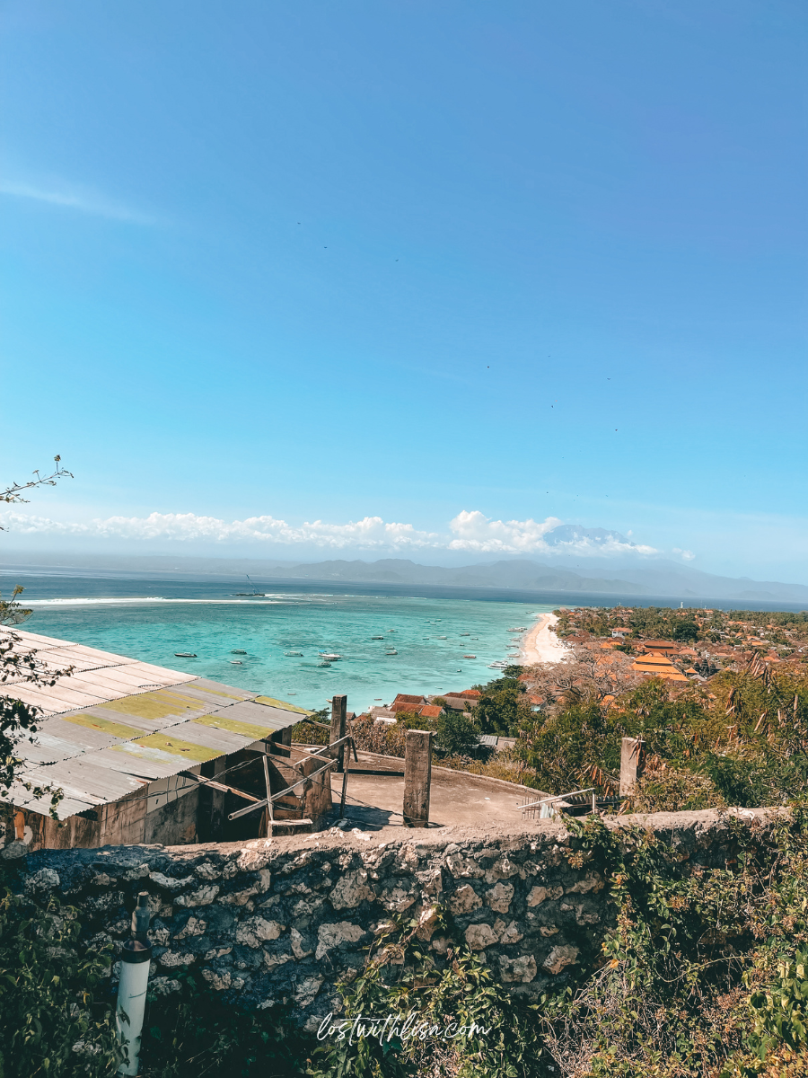panorama point, nusa lembongan